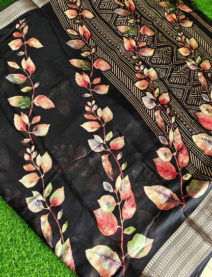 Black Georgette Saree (Copy)