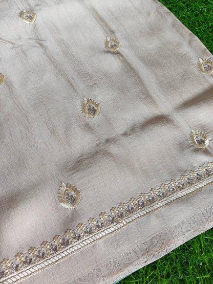 Sky BlueOrganza Saree (Copy)
