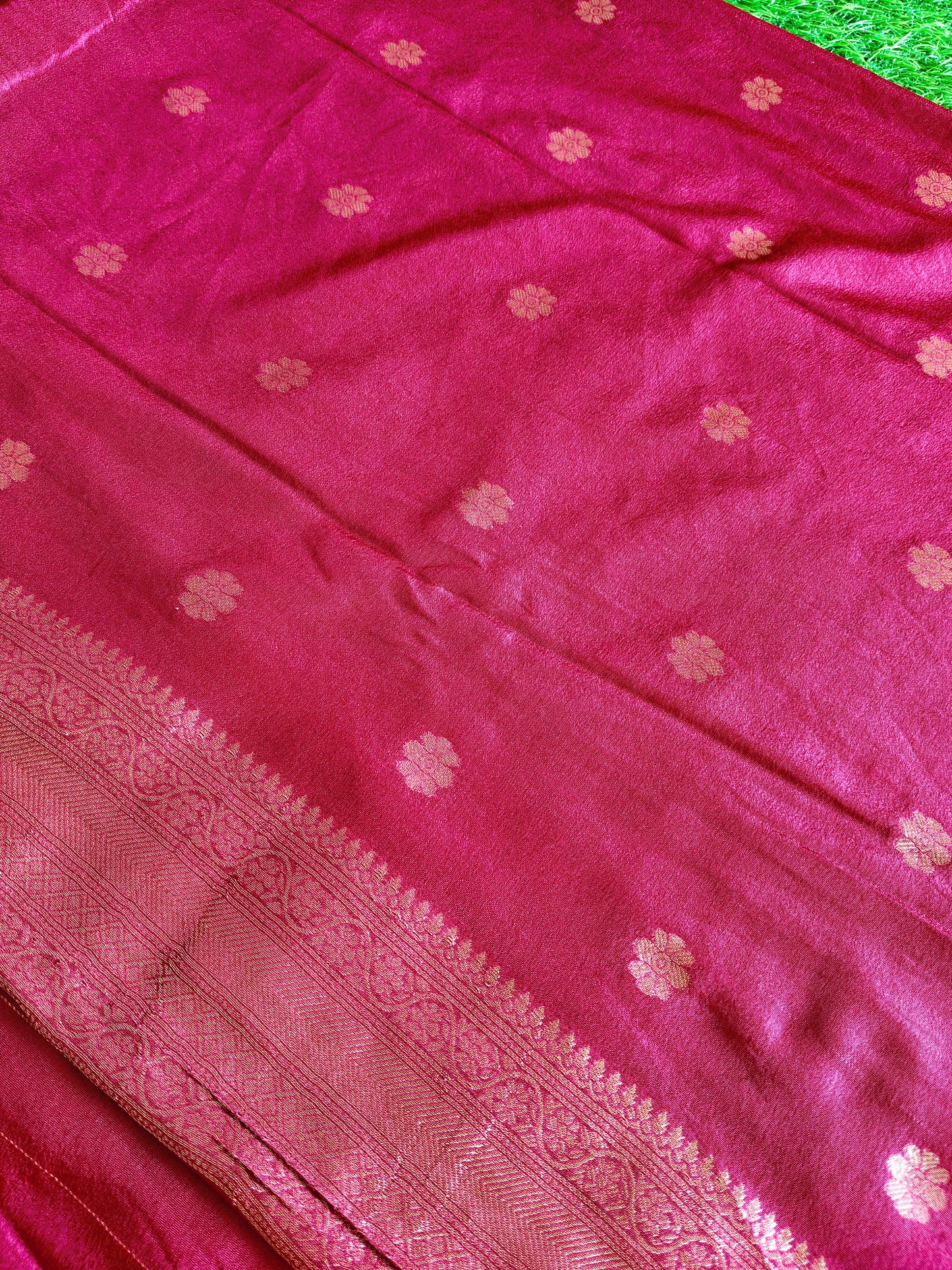 Marron Banarsi Silk Saree (Copy 2)