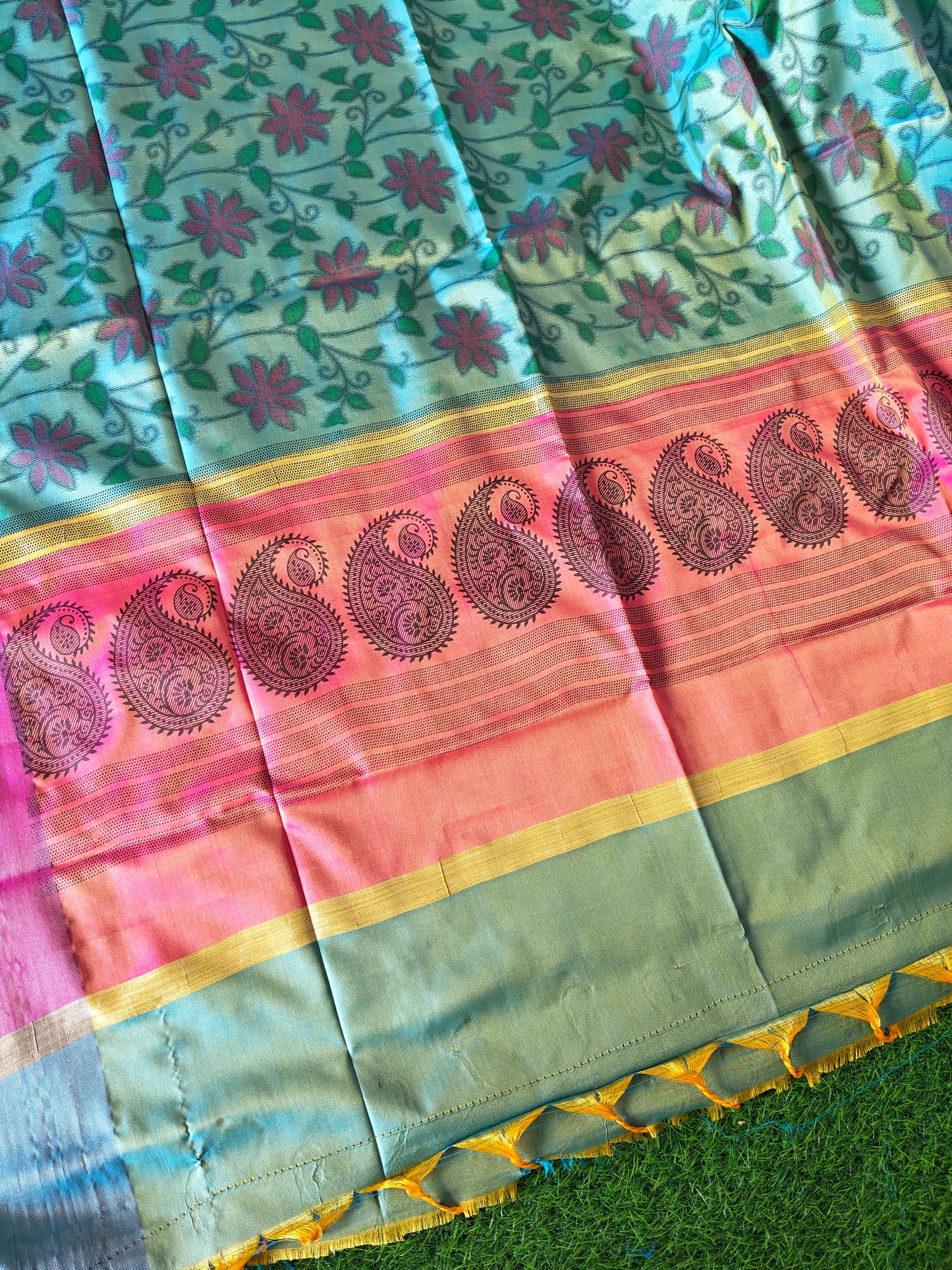 Pochampalli print Silk Saree (Copy)