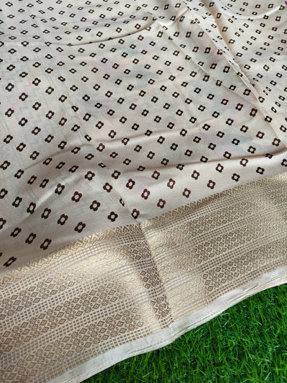 White Georgette Saree (Copy 2)
