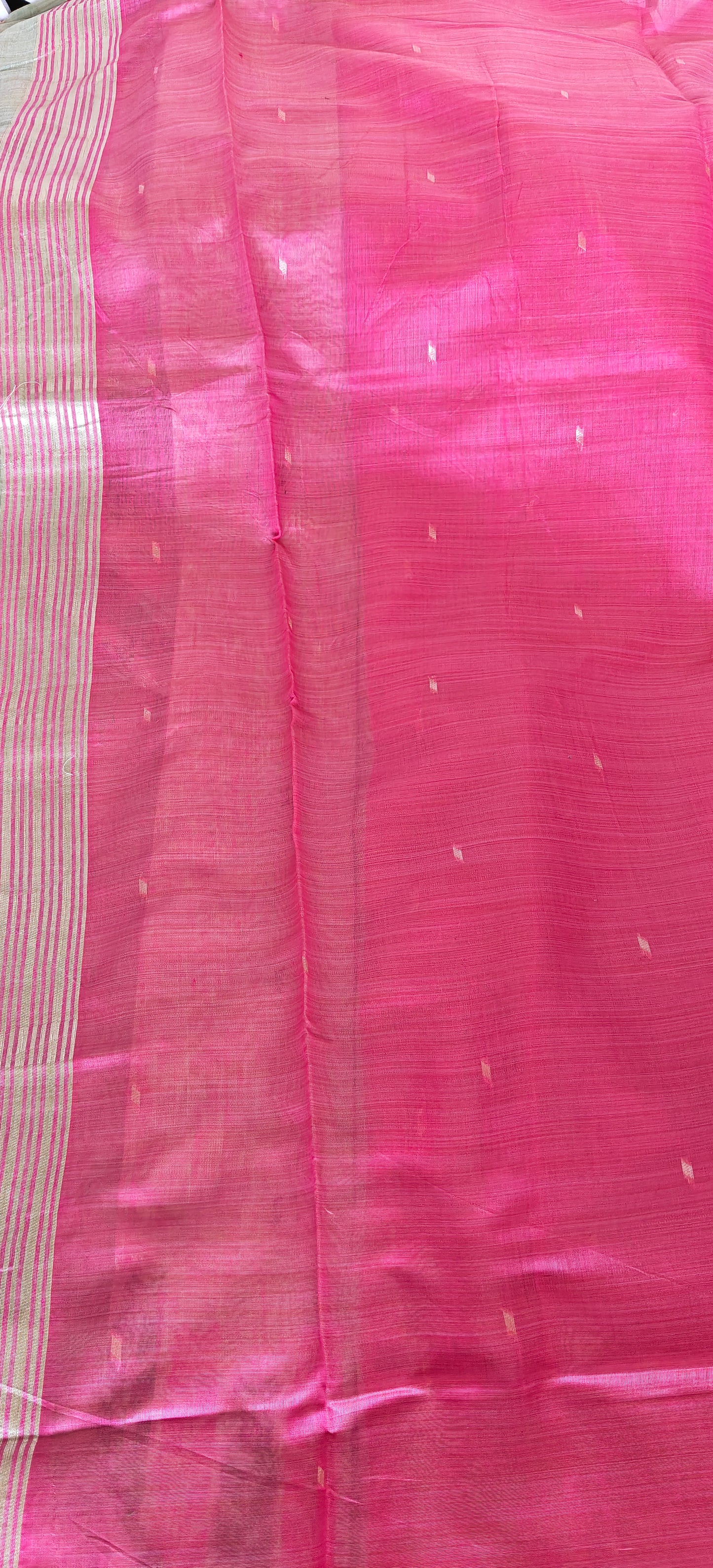Thread Embroidered Cotton  Saree