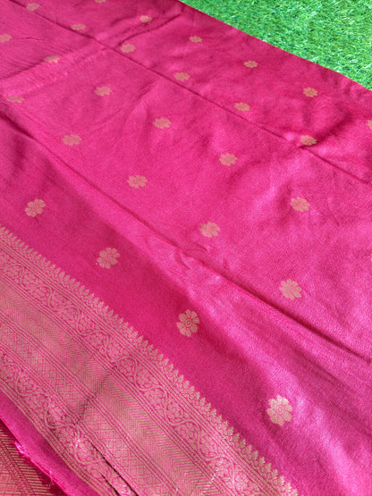 Marron Banarsi Silk Saree (Copy 2)