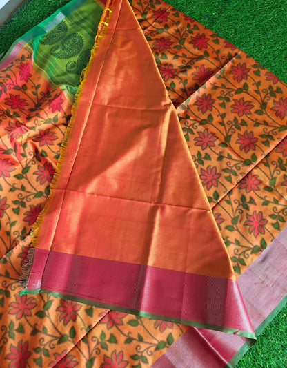 Pochampalli print Silk Saree (Copy 2)