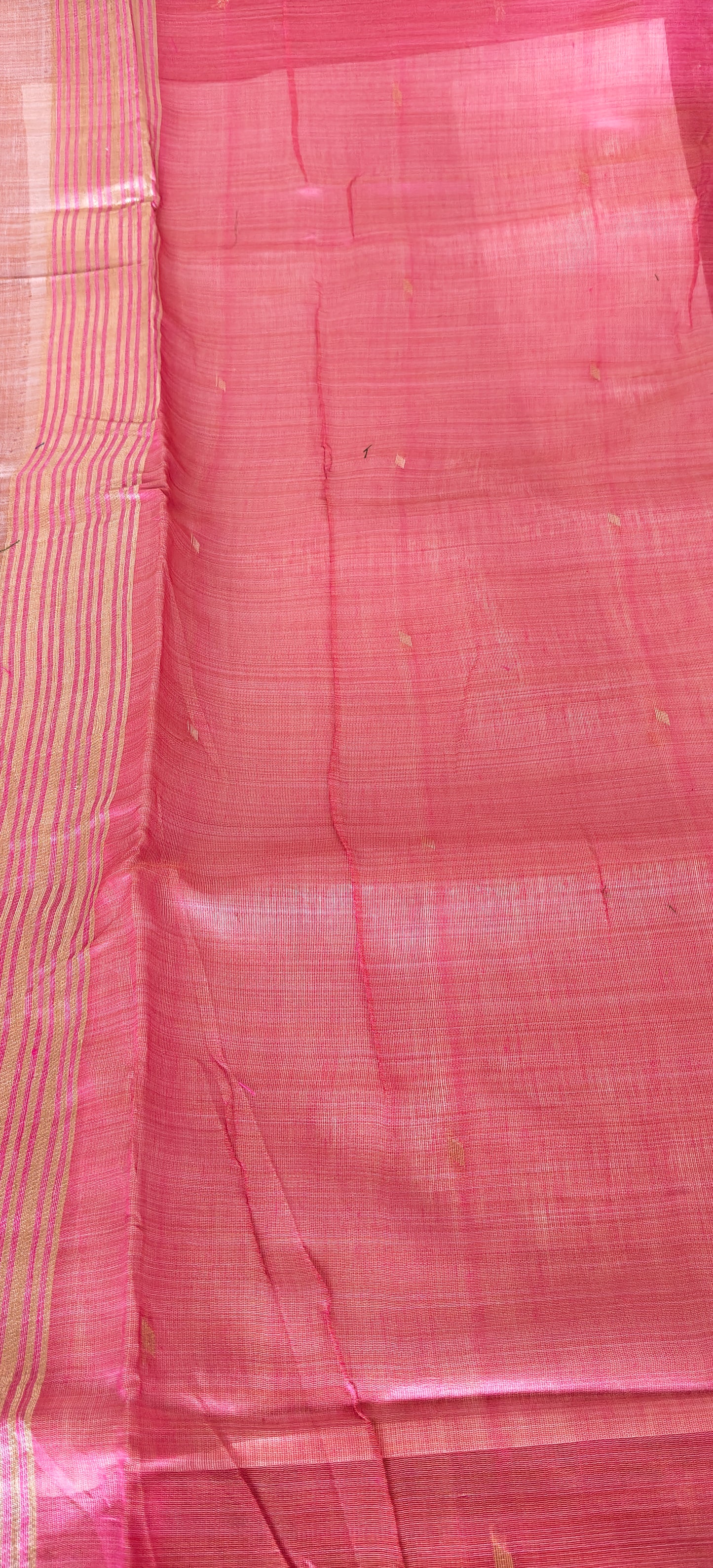 Cotton Thread Embroidered Saree